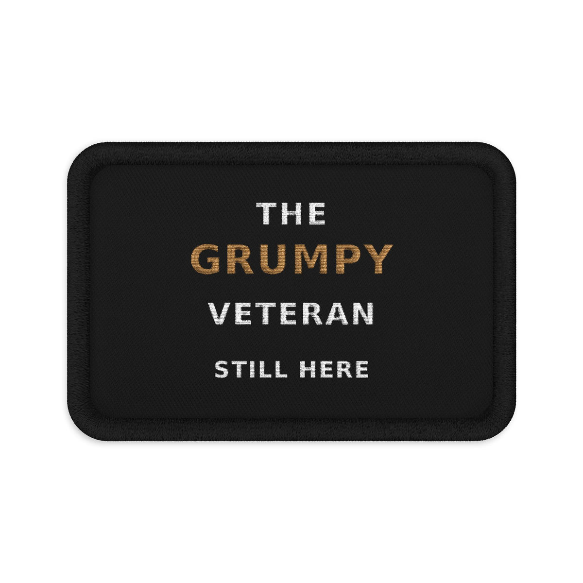 Morale Patch — The Grumpy Veteran